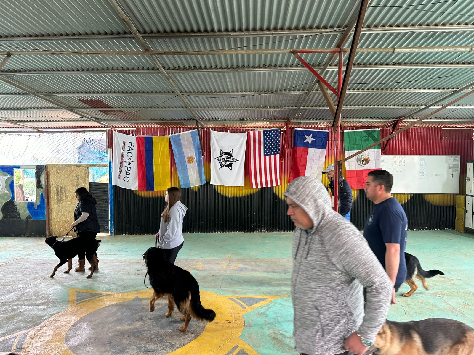 Actividad de capacitación de Seguridad K9